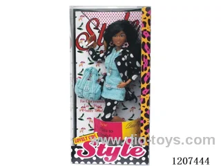 12.5 inch Black Barbie