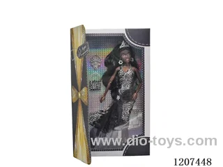 12.5 inch Black Barbie