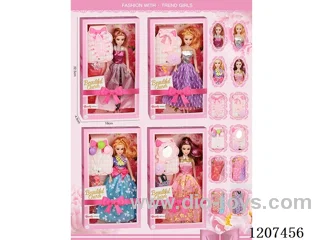 11.5 inch Barbie set 4 types