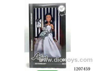 12.5 inch Black Barbie