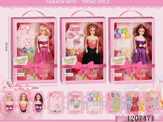 11.5 inch Barbie set 3 types