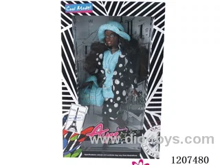 12 inch Balck Barbie