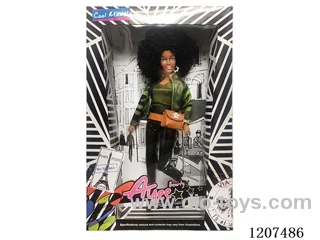 12.5 inch Black Barbie