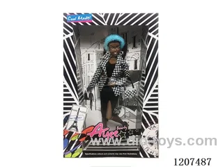 12.5 inch Black Barbie