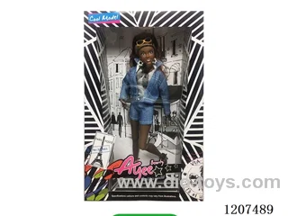 12.5 inch Black Barbie
