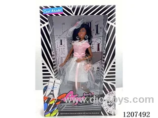 12.5 inch Black Barbie