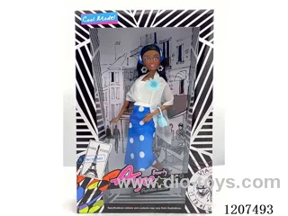 12.5 inch Black Barbie