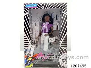 12.5 inch Black Barbie