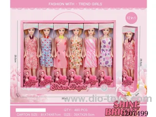 11.5 inch Barbie set 12PCS