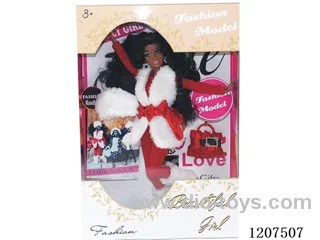 12.5 inch Black Barbie