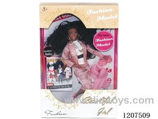 12.5 inch Black Barbie