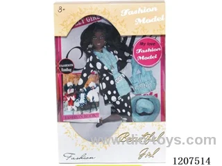 12.5 inch Black Barbie