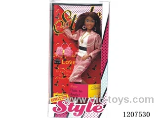 12.5 inch Black Barbie
