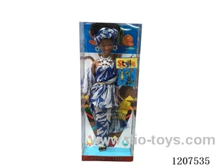 12.5 inch Black Barbie