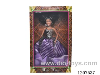 12.5 inch Black Barbie