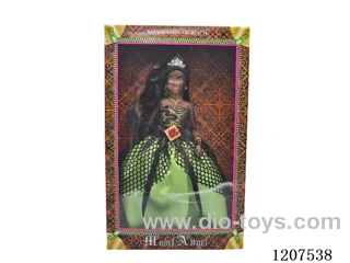 12.5 inch Black Barbie