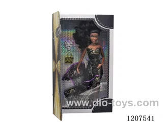 12.5 inch Black Barbie