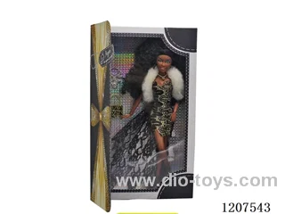 12.5 inch Black Barbie