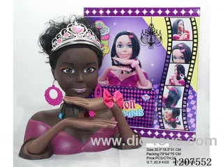 Black Half-body doll