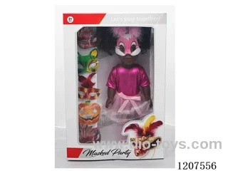 14 inch doll with mask