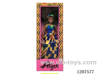 12.5 inch Black Barbie