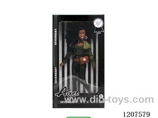 12.5 inch Black Barbie