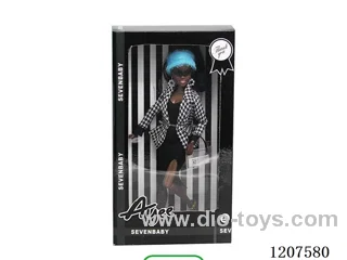 12.5 inch Black Barbie