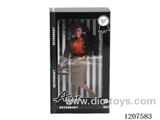 12.5 inch Black Barbie