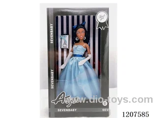 12.5 inch Black Barbie