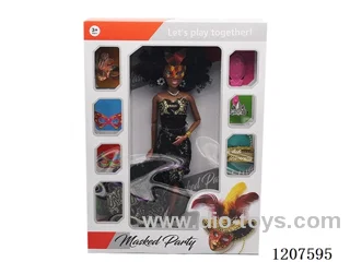 12.5 inch Black Barbie