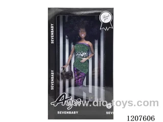 12.5 inch Black Barbie