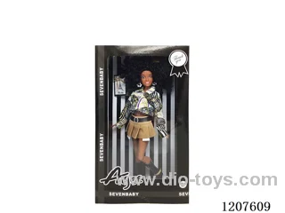 12.5 inch Black Barbie