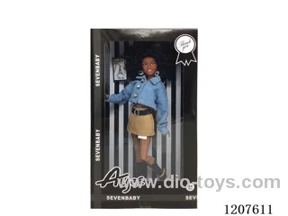12.5 inch Black Barbie
