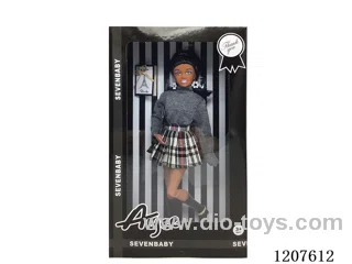 12.5 inch Black Barbie