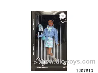 12.5 inch Black Barbie