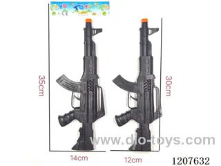 Solid color firing gun