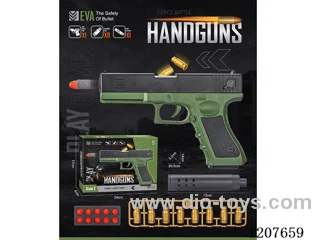 Glock (Army Green) hand-fired soft ammunition gun
