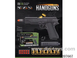 Colt (pure black) manual repeating soft gun