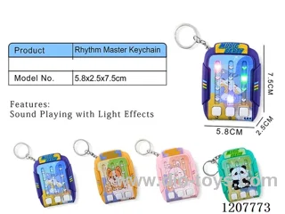 Rhythm master keychain