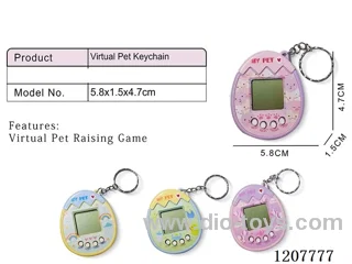 Pet machine keychain