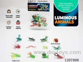 PVC solid luminous insects