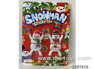 Climbing snowman