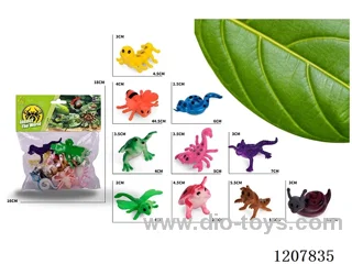 10 cartoon insects