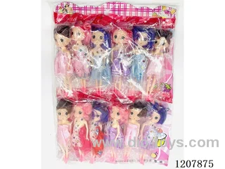 Seven-inch Barbie 12-variety of mixed