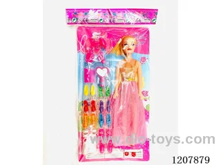 11-inch empty body Barbie with long shoe ladder