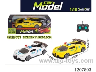 4ch rc car with 3D light not included battery