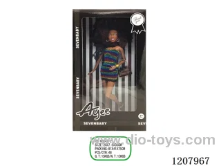 12.5 inch Black Barbie