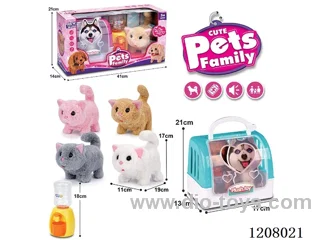 B/O pet cat(4colour mix)