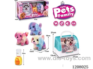 B/O pet dog(3colour mix)
