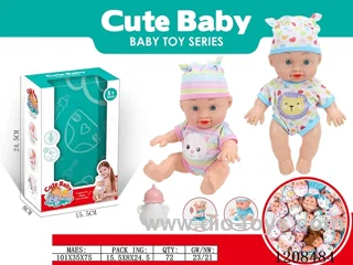 Two mixed 10-inch doll 4-tone ic